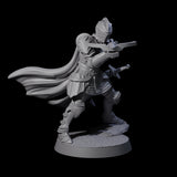 Aiming Militia Crossbowman B Miniature for Dungeons and Dragons, Pathfinder or other TTRPGs