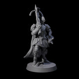 Aiming Militia Crossbowman C Miniature for Dungeons and Dragons, Pathfinder or other TTRPGs