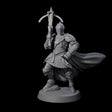 Aiming Militia Crossbowman C Miniature for Dungeons and Dragons, Pathfinder or other TTRPGs