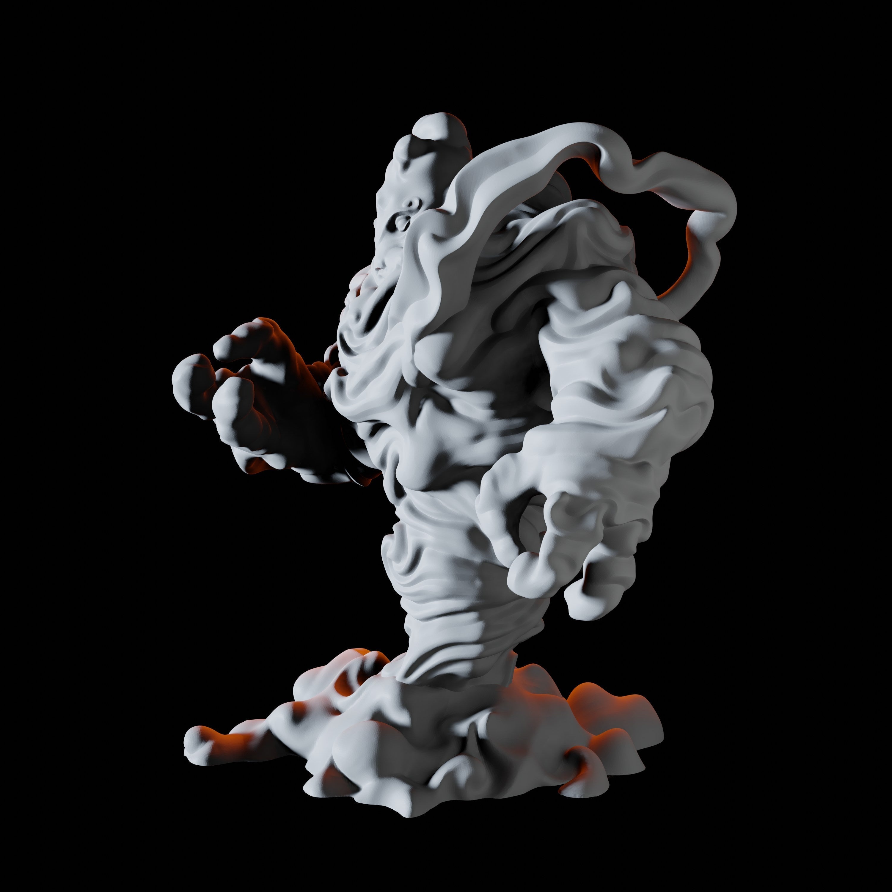 Air Elemental Miniature A for Dungeons and Dragons - Myth Forged