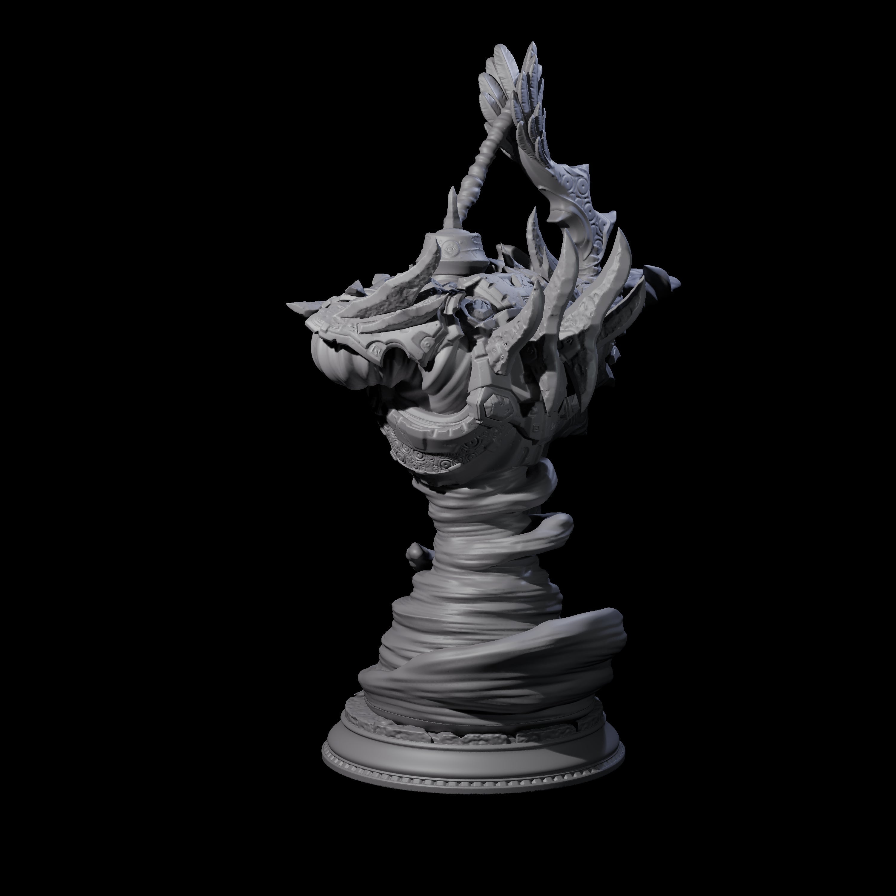 Air Myrmidon Miniature for Dungeons and Dragons, Pathfinder or other TTRPGs