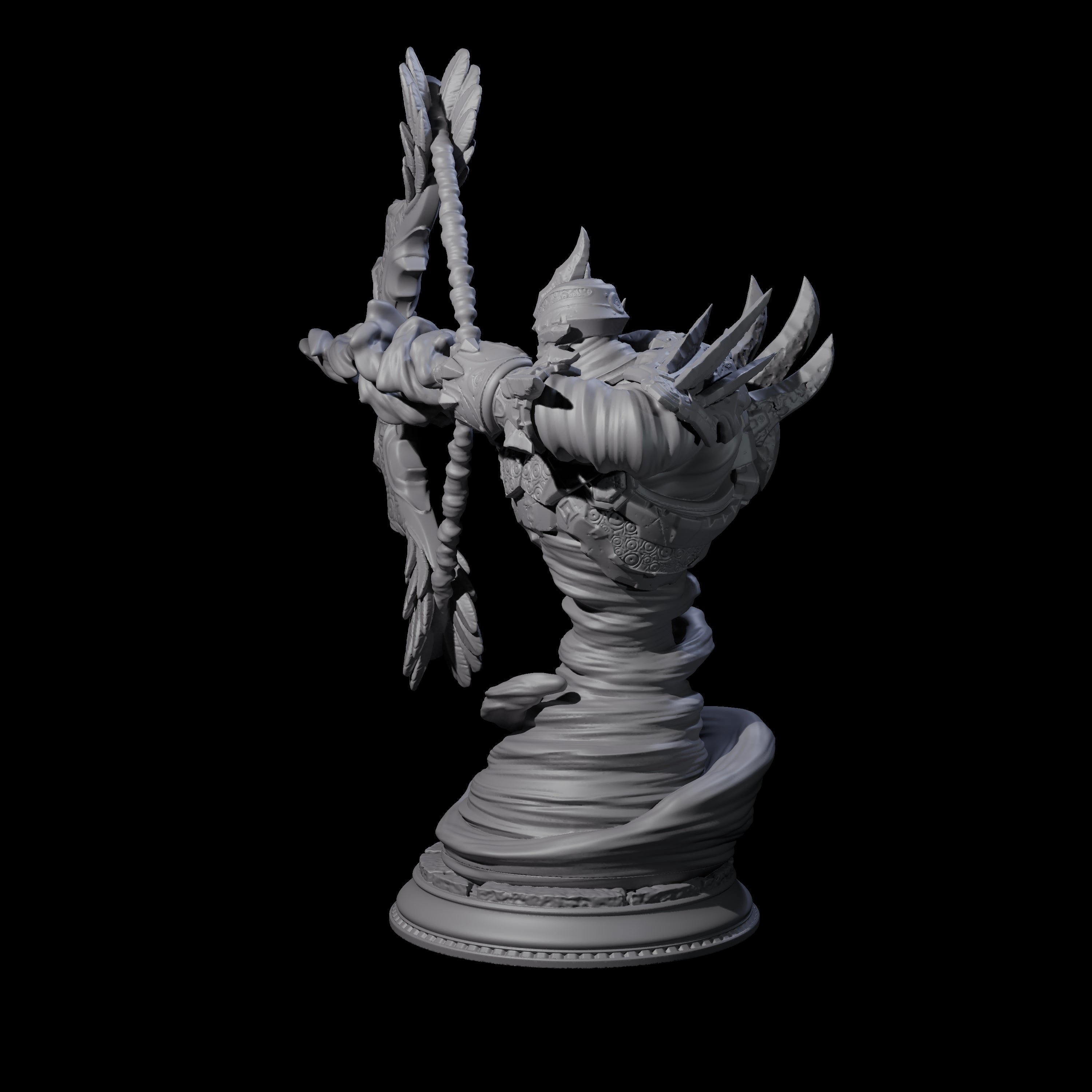 Air Myrmidon Miniature for Dungeons and Dragons, Pathfinder or other TTRPGs