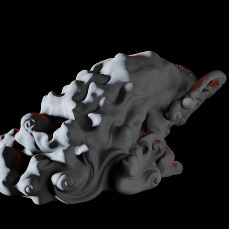 Air Ram Elemental Miniature for Dungeons and Dragons, Pathfinder or other TTRPGs