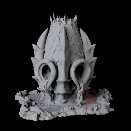 Alien Egg Dice Tower Miniature for Dungeons and Dragons, Pathfinder or other TTRPGs