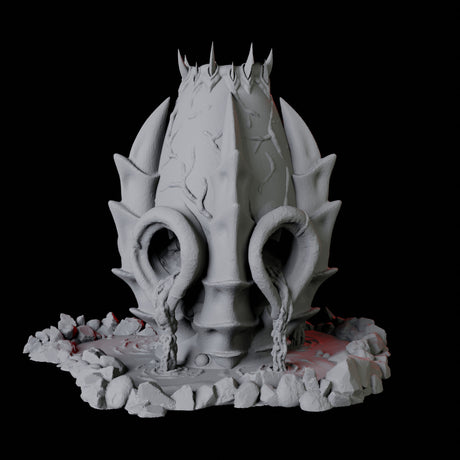 Alien Egg Dice Tower Miniature for Dungeons and Dragons, Pathfinder or other TTRPGs