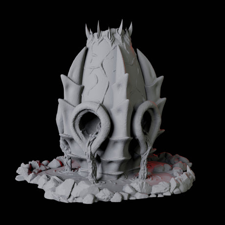Alien Egg Dice Tower Miniature for Dungeons and Dragons, Pathfinder or other TTRPGs