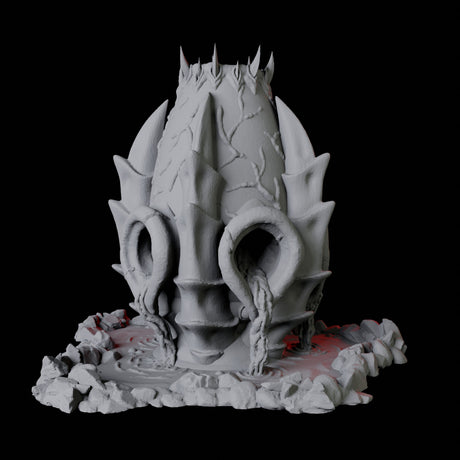 Alien Egg Dice Tower Miniature for Dungeons and Dragons, Pathfinder or other TTRPGs
