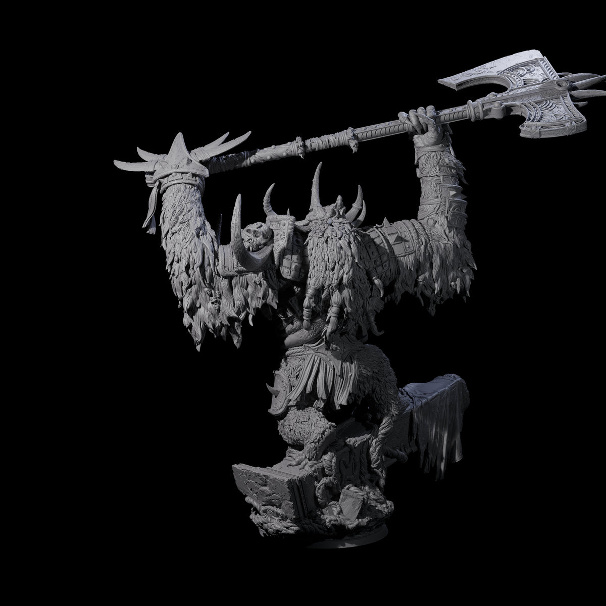 All Conquering Giant Ape Miniature for Dungeons and Dragons, Pathfinder or other TTRPGs