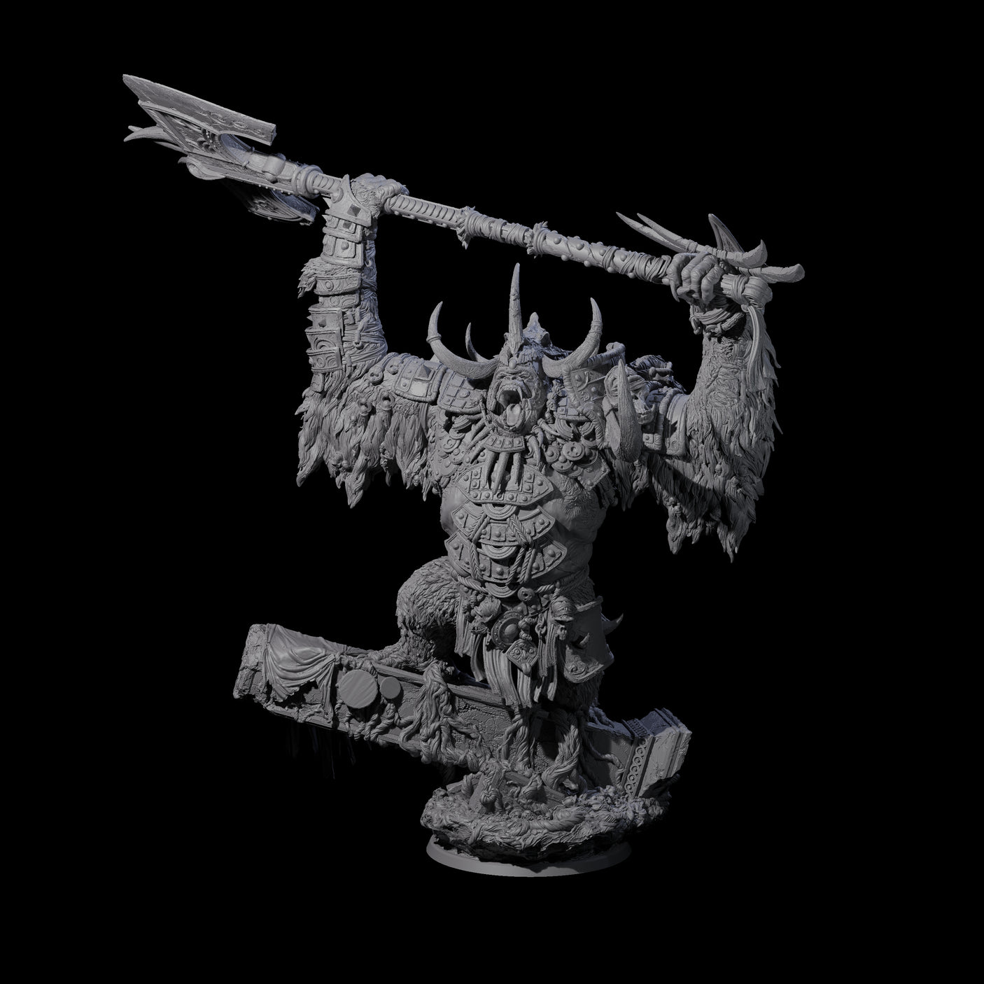 All Conquering Giant Ape Miniature for Dungeons and Dragons, Pathfinder or other TTRPGs