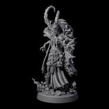 All Seeing Spore Priest Miniature for Dungeons and Dragons, Pathfinder or other TTRPGs