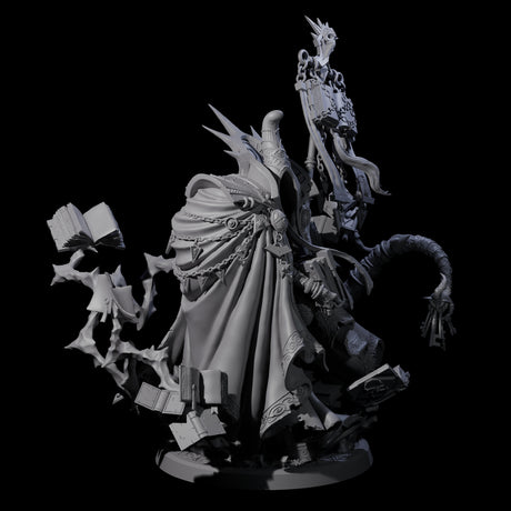 Allip - The Record Keeper Miniature for Dungeons and Dragons, Pathfinder or other TTRPGs
