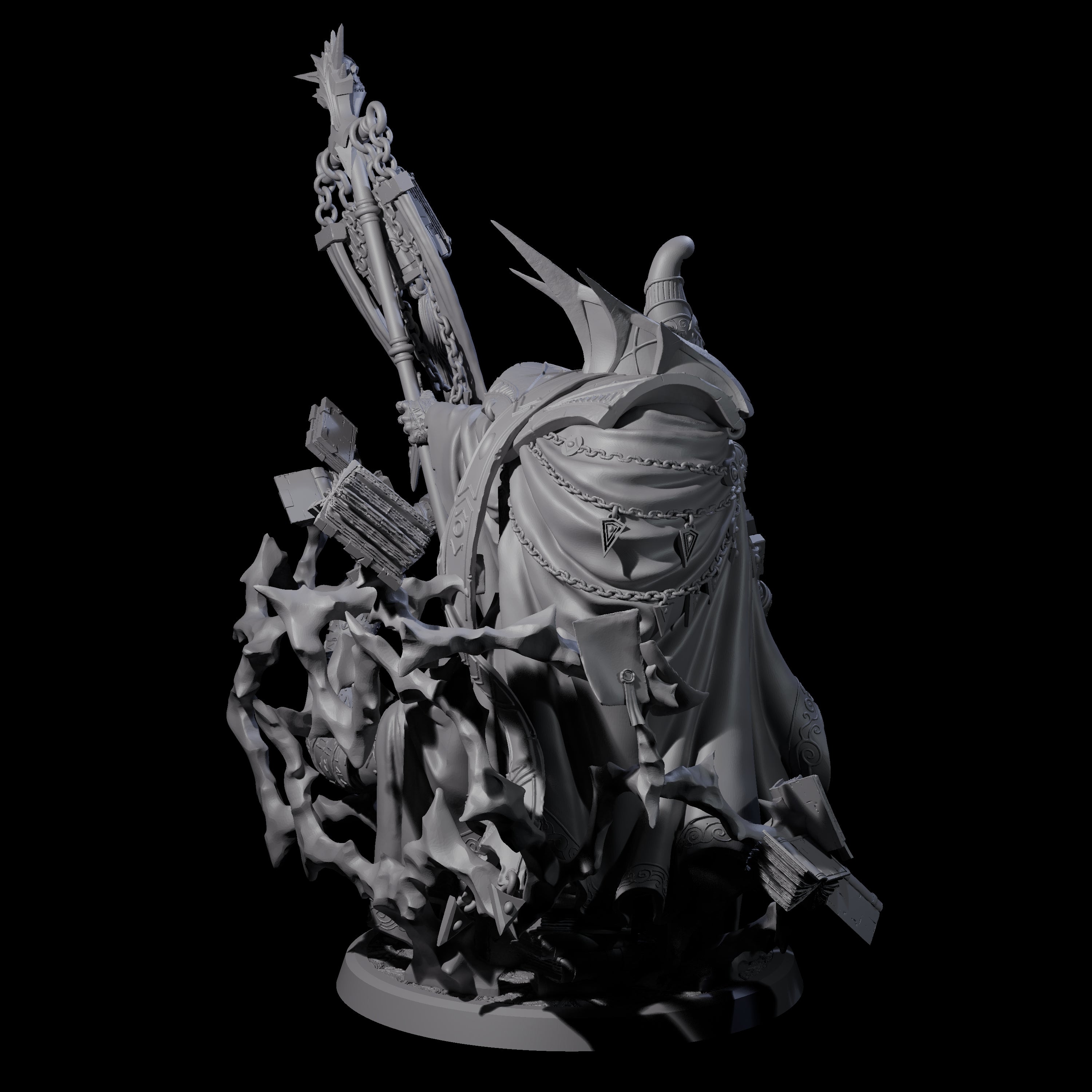 Allip - The Record Keeper Miniature for Dungeons and Dragons, Pathfinder or other TTRPGs