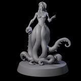 Alluring Tentacled Siren Miniature for Dungeons and Dragons, Pathfinder or other TTRPGs
