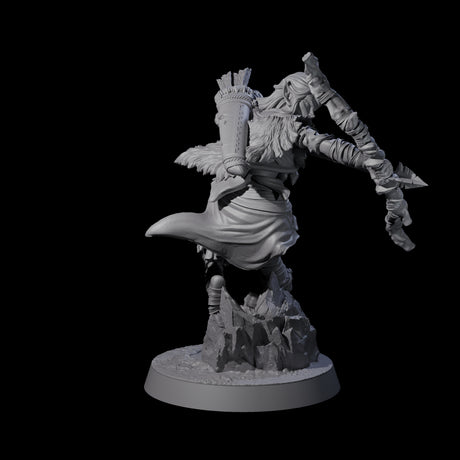 Ambushing Elf Rogue B Miniature for Dungeons and Dragons, Pathfinder or other TTRPGs
