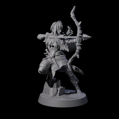 Ambushing Elf Rogue D Miniature for Dungeons and Dragons, Pathfinder or other TTRPGs