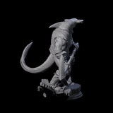 Anchor Swinging Pirate Crew Miniature for Dungeons and Dragons, Pathfinder or other TTRPGs