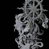 Ancient Celestial Solar Miniature for Dungeons and Dragons, Pathfinder or other TTRPGs