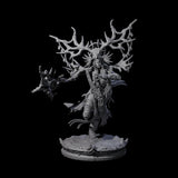 Ancient Dark Elf Druid of the Underdark A Miniature for Dungeons and Dragons, Pathfinder or other TTRPGs