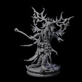 Ancient Dark Elf Druid of the Underdark B Miniature for Dungeons and Dragons, Pathfinder or other TTRPGs