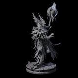 Ancient Dark Elf Druid of the Underdark D Miniature for Dungeons and Dragons, Pathfinder or other TTRPGs