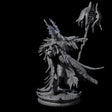 Ancient Dark Elf Druid of the Underdark D Miniature for Dungeons and Dragons, Pathfinder or other TTRPGs