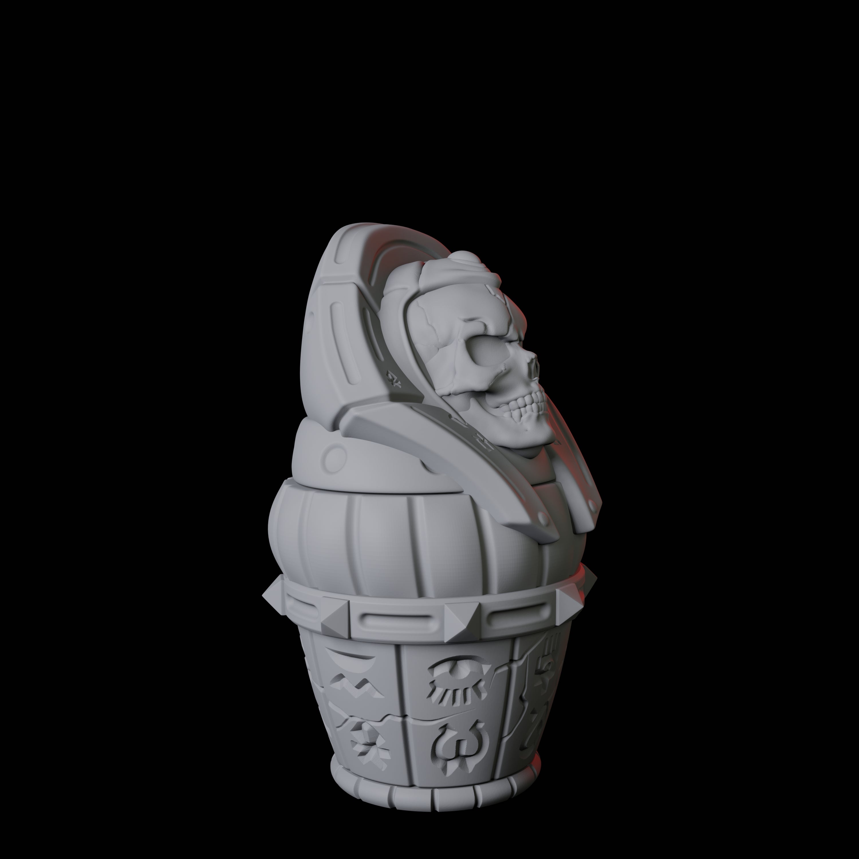 Ancient Egyptian Barrel Miniature for Dungeons and Dragons, Pathfinder or other TTRPGs