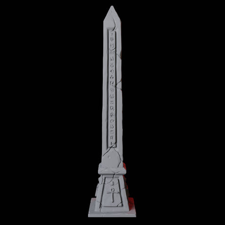 Ancient Egyptian Obelisk Miniature for Dungeons and Dragons, Pathfinder or other TTRPGs