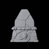 Ancient Egyptian Pharaoh Statue Miniature for Dungeons and Dragons, Pathfinder or other TTRPGs