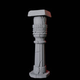 Ancient Egyptian Pillar A Miniature for Dungeons and Dragons, Pathfinder or other TTRPGs