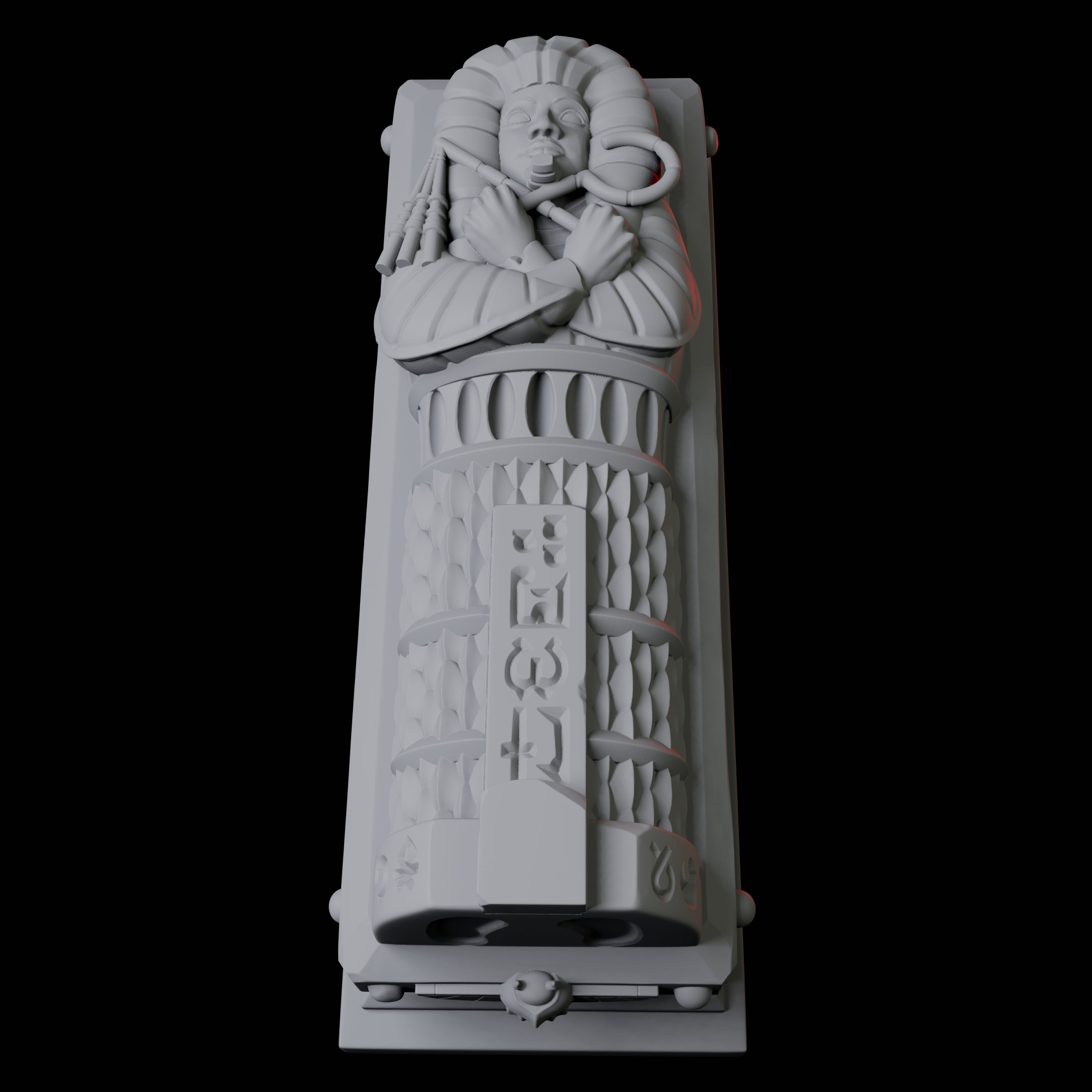 Ancient Egyptian Sarcophagus Miniature for Dungeons and Dragons, Pathfinder or other TTRPGs