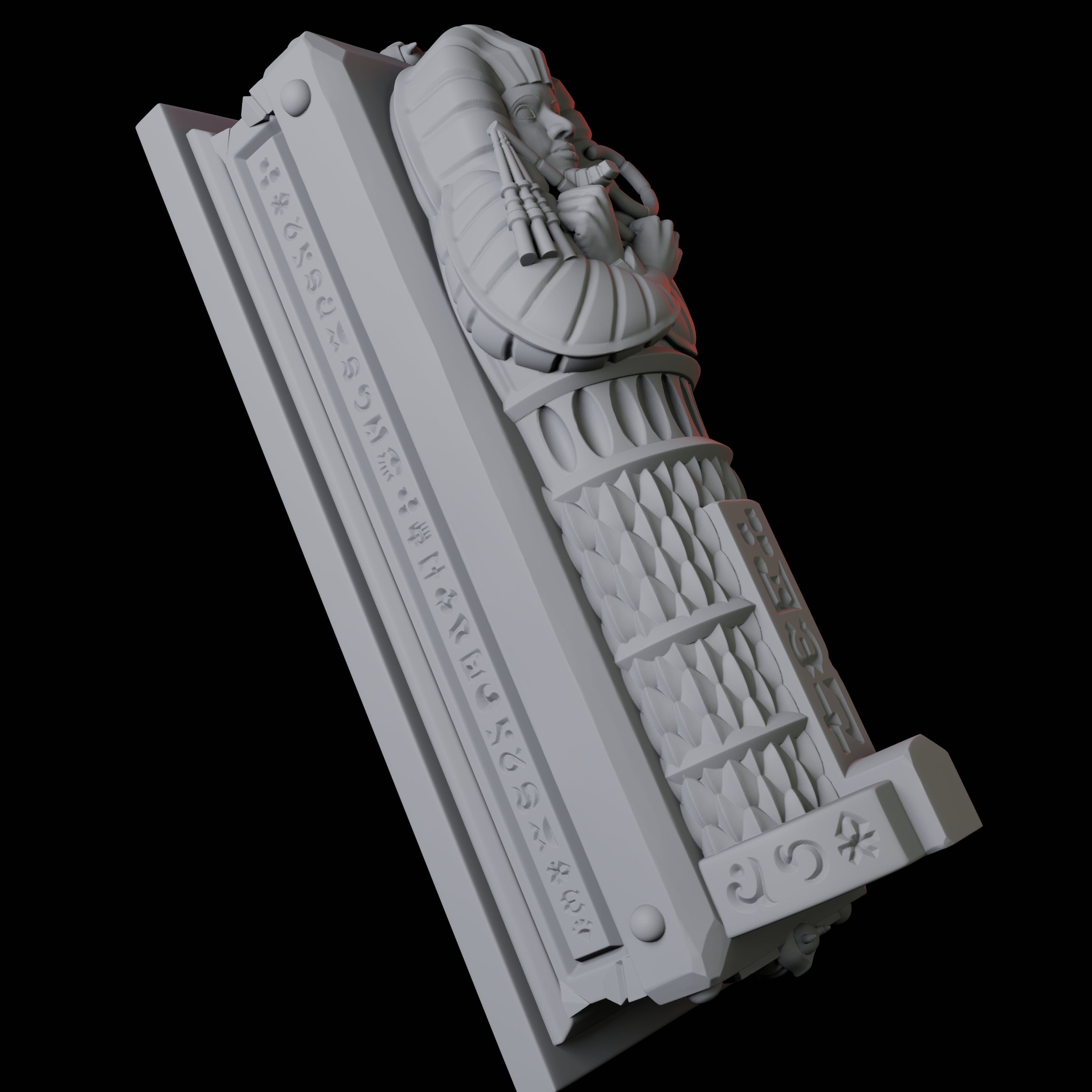 Ancient Egyptian Sarcophagus Miniature for Dungeons and Dragons, Pathfinder or other TTRPGs