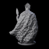 Ancient King Human Chieftain Miniature for Dungeons and Dragons, Pathfinder or other TTRPGs