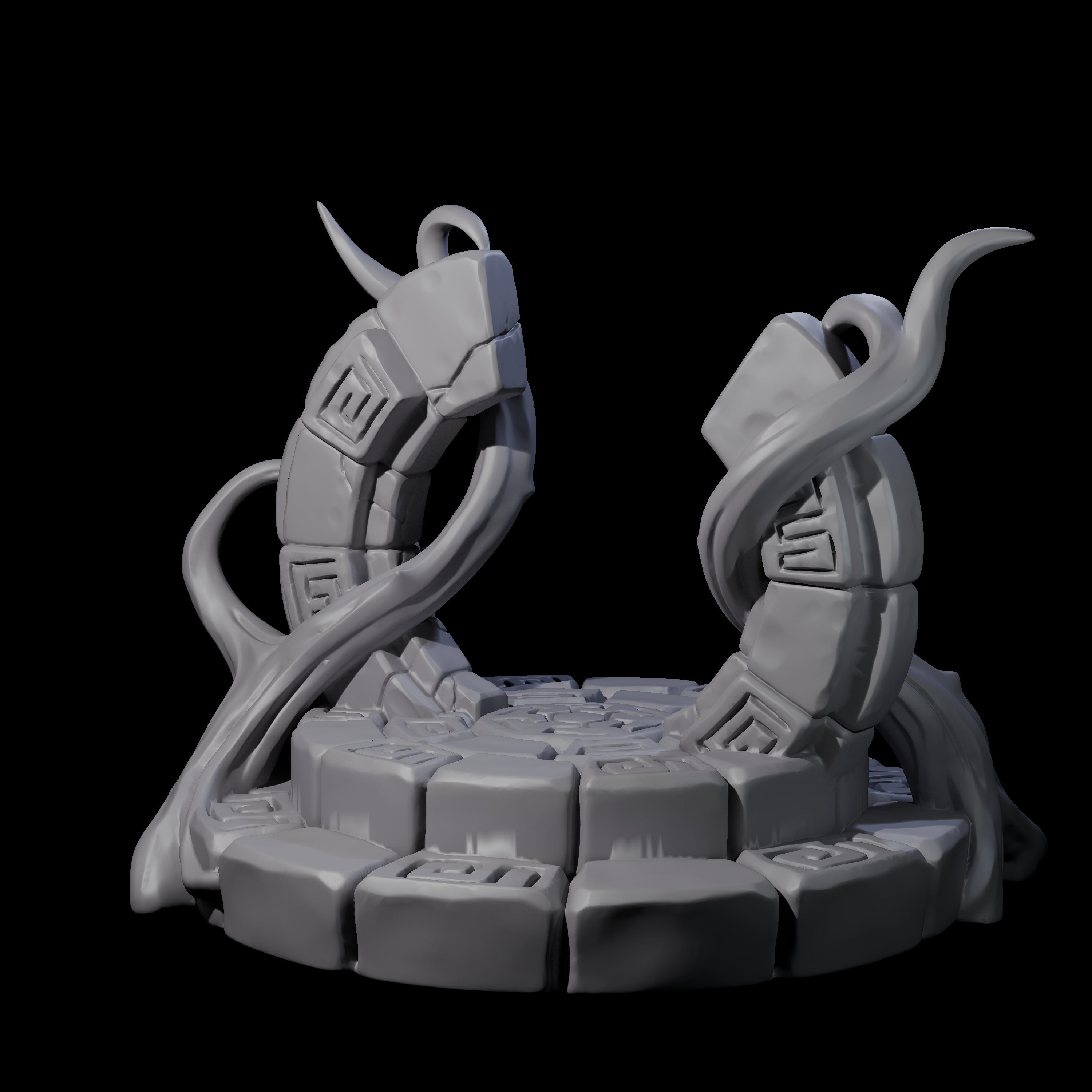 Ancient Portal Miniature for Dungeons and Dragons, Pathfinder or other TTRPGs