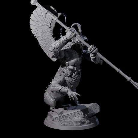 Ancient Stone Golem Guardian Miniature for Dungeons and Dragons, Pathfinder or other TTRPGs
