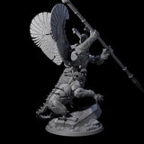 Ancient Stone Golem Guardian Miniature for Dungeons and Dragons, Pathfinder or other TTRPGs