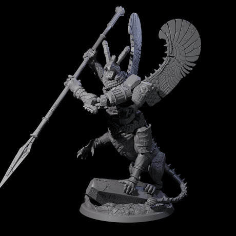 Ancient Stone Golem Guardian Miniature for Dungeons and Dragons, Pathfinder or other TTRPGs