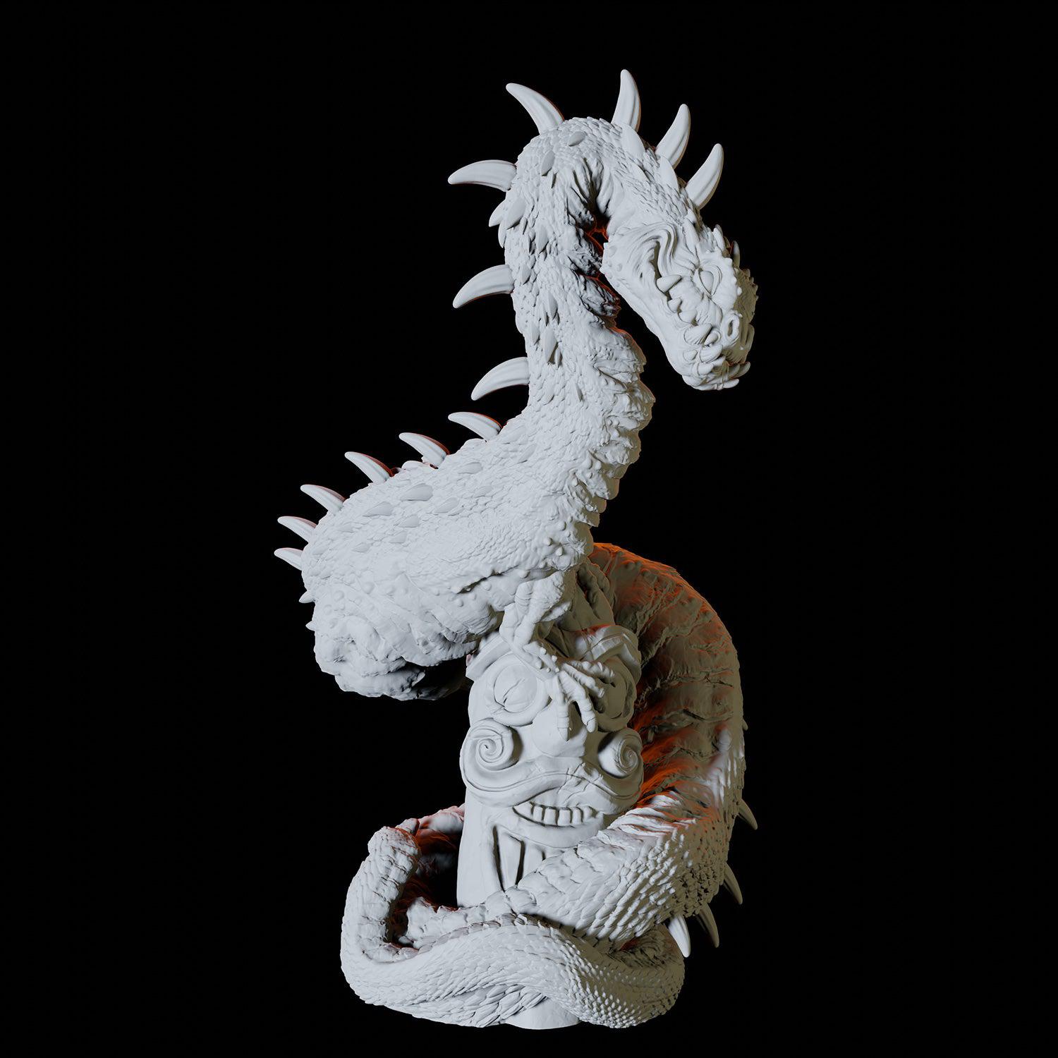 Dragon or Wyrm Miniature for Dungeons and Dragons - Myth Forged