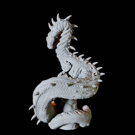 Ancient Wyrm Miniature for Dungeons and Dragons, Pathfinder or other TTRPGs
