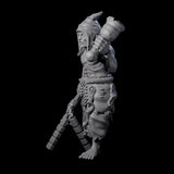 Angry Congregation Member B Miniature for Dungeons and Dragons, Pathfinder or other TTRPGs