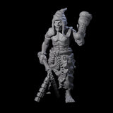 Angry Congregation Member B Miniature for Dungeons and Dragons, Pathfinder or other TTRPGs