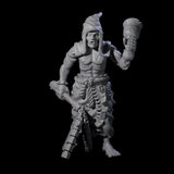 Angry Congregation Member B Miniature for Dungeons and Dragons, Pathfinder or other TTRPGs