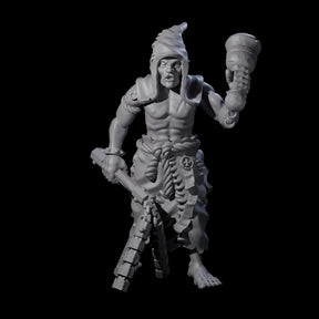 Angry Congregation Member B Miniature for Dungeons and Dragons, Pathfinder or other TTRPGs