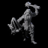 Angry Congregation Member C Miniature for Dungeons and Dragons, Pathfinder or other TTRPGs