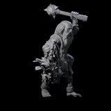 Angry Congregation Member C Miniature for Dungeons and Dragons, Pathfinder or other TTRPGs