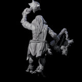 Angry Congregation Member C Miniature for Dungeons and Dragons, Pathfinder or other TTRPGs
