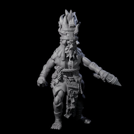 Angry Congregation Member E Miniature for Dungeons and Dragons, Pathfinder or other TTRPGs