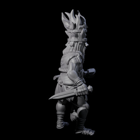 Angry Congregation Member E Miniature for Dungeons and Dragons, Pathfinder or other TTRPGs