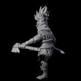 Angry Congregation Member E Miniature for Dungeons and Dragons, Pathfinder or other TTRPGs