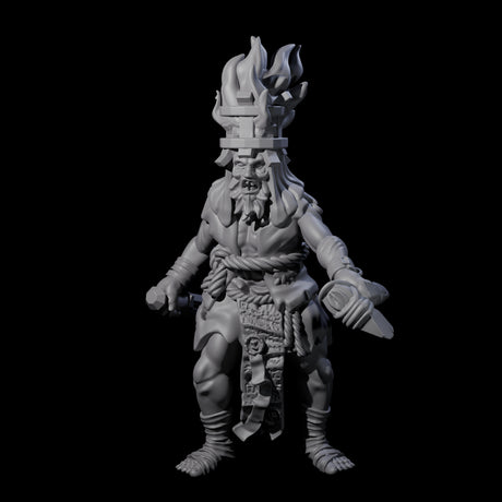 Angry Congregation Member E Miniature for Dungeons and Dragons, Pathfinder or other TTRPGs
