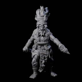 Angry Congregation Member E Miniature for Dungeons and Dragons, Pathfinder or other TTRPGs